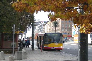 Bus in Warschau